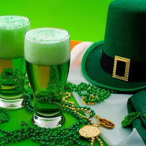 Latest Design Irish Green Leprechaun Beer Festive Hat Custom Hilarious Party Festive Hat