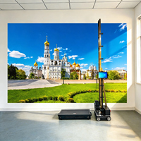 Impresora de pared 3D fácil de usar, máquina de pintura en aerosol automática de alta velocidad, máquina de impresión vertical de murales UV.