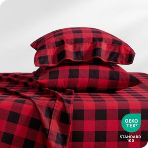 Nữ Hoàng Kích Thước Giáng Sinh Kỳ Nghỉ <span class=keywords><strong>Flannel</strong></span> Tấm Thiết Lập Thêm Mềm Đôi Chải mượt Mềm <span class=keywords><strong>Flannel</strong></span> Sâu Túi - Product Image 1