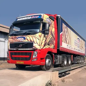 Balanza/báscula de pesaje de camiones de 60ton 100ton 150ton de fabricación directa de China