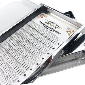 ขนตาปลอม Abonnie Premium แบบ 3 มิติ ก้านยาวเป็นช่อ ให้ลุคธรรมชาติ ความยาวคละขนาด 8-15 มม. - Product Image 1