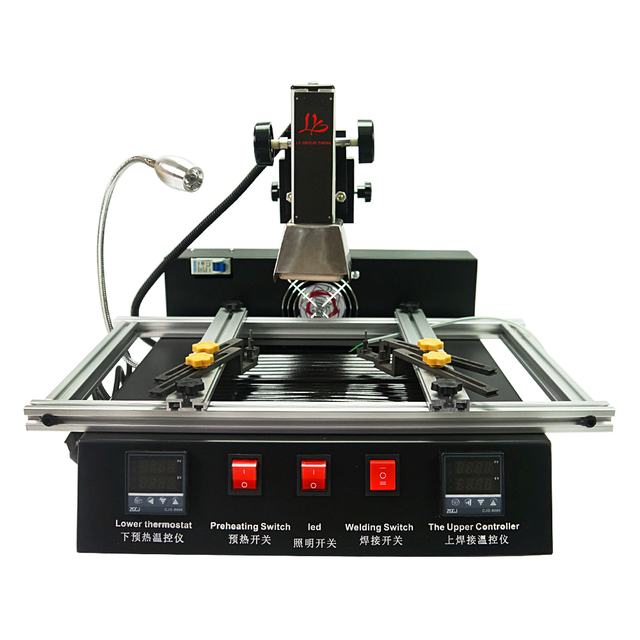 Infrared BGA Rework Station LY M770 Two Zones Welding Equipment Reballing Machine