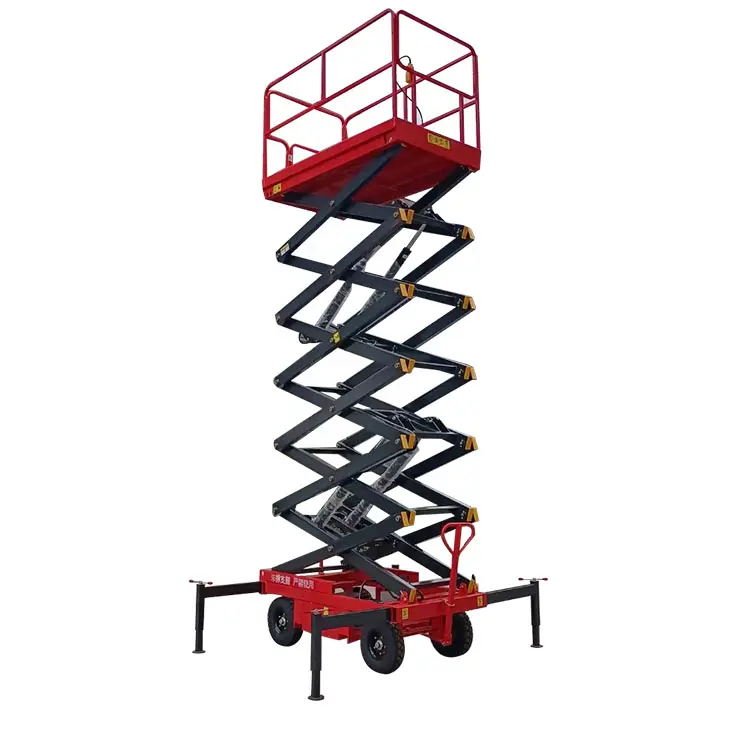 9ft 12ft New Portable hydraulic electric self propelled mini scissor lift for sale