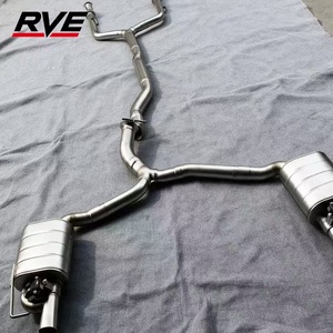 Système d'échappement Catback RVE à <span class=keywords><strong>prix</strong></span> d'usine pour Mercedes-Benz W205 <span class=keywords><strong>C43</strong></span> <span class=keywords><strong>AMG</strong></span> 3.0T, silencieux à valve en acier inoxydable 304, soudé TIG - Product Image 4