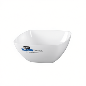 อีมซา เวียนนา 2 ลิตร ชามสีขาวสำหรับเสิร์ฟและผสมอาหาร - Product Image 2