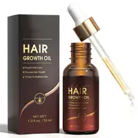 ترقق العلاج زيت إنبات الشعر للنساء الرجال 30 مللي خاصة منتجات الشعر البيوتين سيروم نمو الشعر
