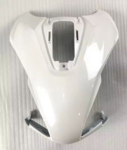 Scooters cubierta frontal negra brillante carenado de faro para hondas dio 110 piezas de cuerpo de motocicleta de plástico ABS - Product Image 5