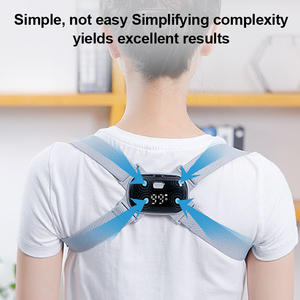 Ceinture de soutien dorsal électrique intelligente en néoprène pour jeunes, correction de posture réglable, légère, portable, professionnelle, avec vibration - Product Image 4