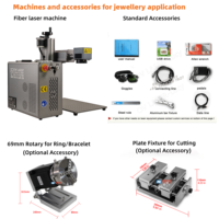 Máquina de Marcado Láser para Grabado de Moldes de Joyería y Corte de Colgantes de 1.5mm y 2mm de Grosor