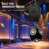 Barra de Luz LED Especial para Fútbol, Matriz 3D DMX512, Control por Voz, Aleación de Aluminio, Luz Colgante para Escenario, Efecto Especial, Clasificación IP20 1500