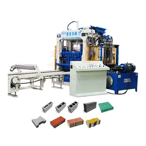 Full Automatic Customized Hydraulic Pave Curbstone Molds Hollow Block and Brick Making Machine with Concrete