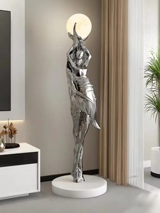 Lámpara de Pie de Arte Moderno, Luces Decorativas para el Hogar, Sala de Estar, Dormitorio, Lámparas de Ambiente Humanoides, Sofá, Escultura de Alta Gama, Iluminación LED - Product Image 6