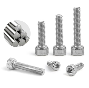 สกรูหัวหกเหลี่ยม DIN912 สแตนเลส A2-70 พร้อมน็อต - Product Image 2