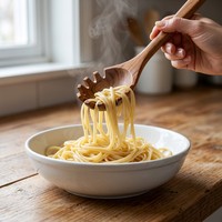Ensemble ultime de 6 ustensiles de cuisine en bois d'acacia, résistants à la chaleur, anti-rayures, spatules, cuillère à pâtes pour chef cuisinier