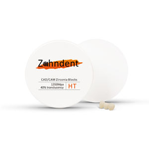 Zahndent open <span class=keywords><strong>cad</strong></span> <span class=keywords><strong>cam</strong></span> sistema caldo <span class=keywords><strong>zirconia</strong></span> blocco con ce e iso approvazione per laboratorio odontoiatrico - Product Image 1