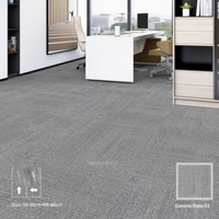 Tapis commercial à emboîtement en acrylique pelucheux à imprimé animal style chinois pour salle à manger, absorption acoustique, de l'Office de l'État de Genève