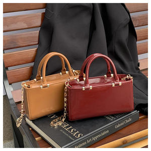 Bolso para axilas Vintage más vendido para ir de compras, trabajar, nuevo bolso de mano de cuero Premium Sense para mujer, bandolera de hombro para axilas - Product Image 4