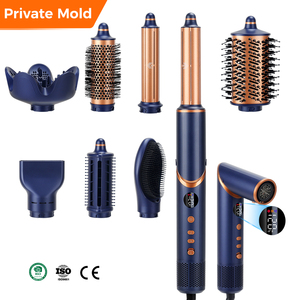 2026 Vente en gros Multi-styler professionnel de salon 8 en 1, peigne à air chaud ionique, sèche-cheveux, outil de coiffage - Product Image 2
