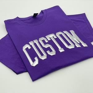 Camisetas Transpirables con Logotipo Personalizado, Impresión Digital, Tejido de Poliéster/Algodón, Talla Grande, Diseño 3D - Product Image 6