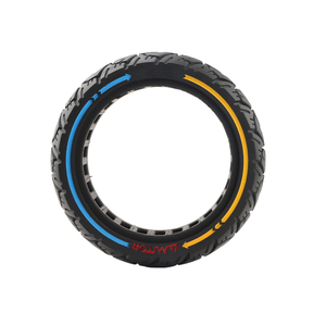 AMITOR 8.5*2.5 pour trottinettes électriques <span class=keywords><strong>Dualtron</strong></span> <span class=keywords><strong>Mini</strong></span>, <span class=keywords><strong>pneu</strong></span> solide tout-terrain 8.5*3 avec cercle rouge, <span class=keywords><strong>pneu</strong></span> en caoutchouc sans chambre à air - Product Image 5
