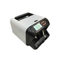 Machine de comptage d'argent intelligente portable OKYO pour usage domestique et commercial, vitesse de 900 pièces/min, capacité de la trémie de 200 pièces, comptage total des billets