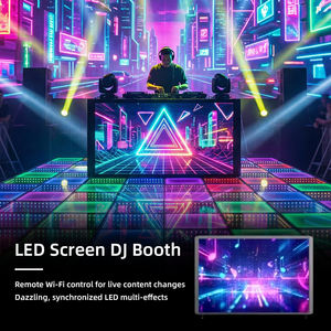 Consola de DJ de Alto Rendimiento, Cabina de DJ Personalizada, Integración de Pantalla LED Impermeable IP65 para Discotecas, Tiendas Minoristas y Entretenimiento - Product Image 6