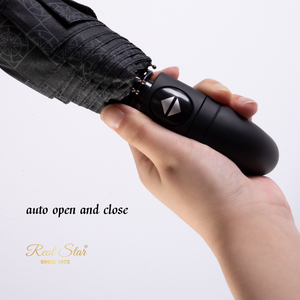 Rst xingbao thiệu Hưng nhà sản xuất giá rẻ bán buôn Windproof 3 lần tự động mở và đóng cong J xử lý ô - Product Image 4