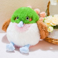 Boneka Burung Plush Super Lembut Custom OEM ODM Pabrik Desain Lucu Penyangga Ponsel Dekorasi Rumah Kotak Tisu Hadiah Ulang Tahun