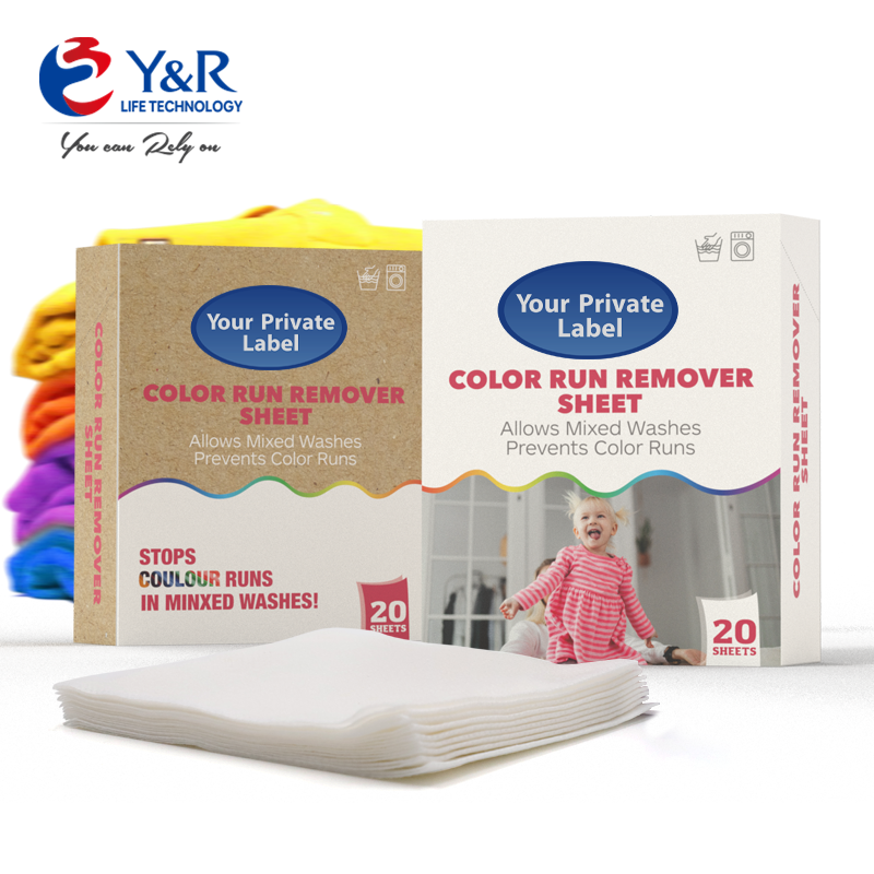 Eco-Friendly Disposable Fabric Color Protection Sheets for Laundry In ...