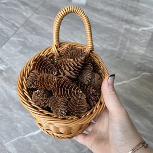 Piñas Secas Naturales con Purpurina <span class=keywords><strong>para</strong></span> Decoración Navideña, San Valentín y Año Nuevo, Venta al por Mayor T3 - Product Image 3