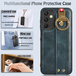 <span class=keywords><strong>เคส</strong></span>ป้องกันโทรศัพท์หนัง PU อเนกประสงค์พร้อมสายรัดข้อมือสำหรับ Samsung <span class=keywords><strong>Galaxy</strong></span> A25 5G ฝาหลัง<span class=keywords><strong>เคส</strong></span> - Product Image 5