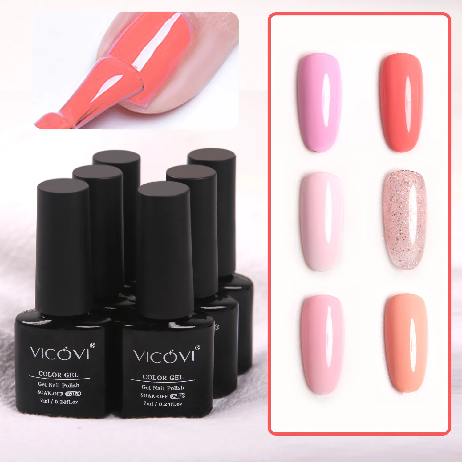 핑크 시리즈 젤 uv ongle 프로페셔널 혼합 색상 vernis 영구 흡수 UV 젤 나만의 브랜드 네일 젤 광택 세트 만들기