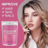 Meilleure Poudre de Peptides de Collagène Hydrolysé 150G – Marques Privées, Beauté, Blanchiment, Qualité Certifiée, Personnalisable, Direct Usine