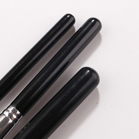 Ensemble de 3 pinceaux de maquillage de haute qualité, pinceaux professionnels pour fond de teint, anticernes et contour