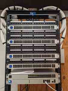 สวิตช์เครือข่าย USW-Pro-48-POE 48 พอร์ต PoE แบบจัดการได้ Gigabit Ethernet Layer 3 - Product Image 2