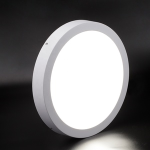 Cilíndrico 12 pulgadas 24 pulgadas Downlight Luz plana Luz de techo comercial 3000K 4000K 5000K 0-10V Dim CCT Superficie <span class=keywords><strong>LED</strong></span> <span class=keywords><strong>Panel</strong></span> de luz - Product Image 1