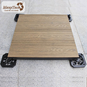 Foshan barato fácil de instalar antideslizante de plástico compuesto de <span class=keywords><strong>madera</strong></span> <span class=keywords><strong>para</strong></span> terrazas al aire libre azulejo <span class=keywords><strong>para</strong></span> terraza jardín de la casa de pisos - Product Image 1