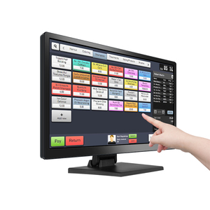 หน้าจอสัมผัส LCD กันน้ำระบบ POS 21.5นิ้วแบบตัวต้านทานหน้าจอสัมผัสการชำระเงินผ่าน POS แบบครบวงจร - Product Image 2