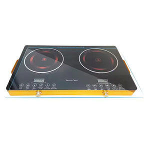 Placas de Cocción Dobles de 3500 W, Vitrocerámica, Cocina de Inducción Infrarroja de Alta Potencia, Electrodoméstico de Cocina - Product Image 2