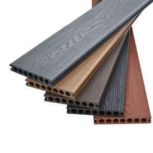 Tarima Exterior Antideslizante de WPC, Madera Plástica Compuesta, con Relieve 3D, Impermeable, con Aspecto de Madera - Product Image 2