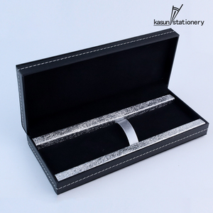 Bán chạy nhất chất lượng cao sang trọng da hộp bút độc đáo hàng đầu khâu thiết kế bút trường hợp với tem nóng logo - Product Image 2