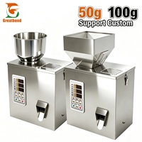 Machine de Remplissage et Pesage Multifonction pour Poudre (100g-500g), Grains, Assaisonnements, Pâtisserie, Thé au Lait, Café, Maïs, Soda – Prix de Gros Usine