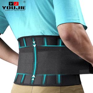 Orthèse de compression du bas du dos en néoprène pour soulagement des douleurs dorsales pour adultes OEM ceinture en spandex respirante pour la protection de la taille - Product Image 1
