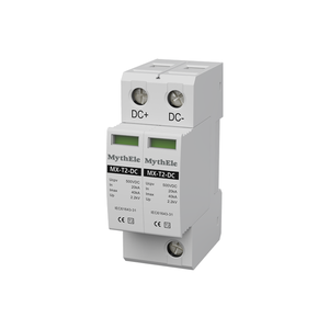 מגן נחשולי מתח ניתן להתאמה אישית <span class=keywords><strong>2P</strong></span> מגן נחשולי מתח נמוך MX-T2-<span class=keywords><strong>DC</strong></span> <span class=keywords><strong>2P</strong></span> DC500V מגן נחשולי מתח <span class=keywords><strong>DC</strong></span> - Product Image 1