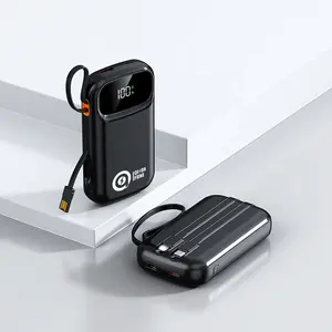 Pd Fast Charge 20000 Mah High Capacity External Battery Mini 20000mah Portable Charger Powerbank Banks Power Bank For Phone