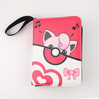 Classeur de cartes en cuir PU à fermeture éclair, 9 pochettes, style personnalisé, pour cartes de sport et de jeu, options de taille, pour cartes gradées
