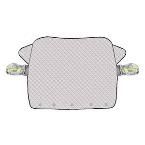 サマーカーフロントガラス日焼け防止カバー磁気ハーフサンシェード防氷厚車カバー - Product Image 1