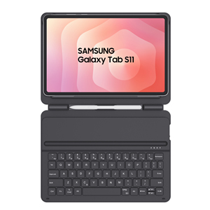 Funda <span class=keywords><strong>con</strong></span> <span class=keywords><strong>Teclado</strong></span> Bluetooth para <span class=keywords><strong>Samsung</strong></span> <span class=keywords><strong>Tab</strong></span> S11 de 11'', 64 Teclas, Puerto USB-C, Soporte Magnético Resistente, Delgado, Venta al por Mayor de Fábrica - Product Image 2