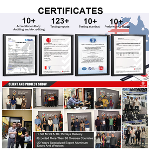 Finestre e Porte <span class=keywords><strong>Scorrevoli</strong></span> in Alluminio a Taglio Termico Stile Moderno per Applicazioni Esterne in Hotel - Fornitura Diretta dalla Fabbrica - Product Image 3