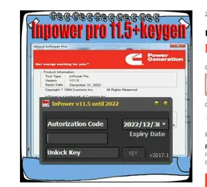 Inpower Pro v11,5 — Keygen débloqué, 2019, outil de réinitialisation, limes PGA supplémentaires, installation de vidéo